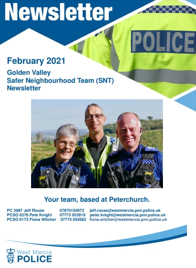 Herefordshire police update feb 2021